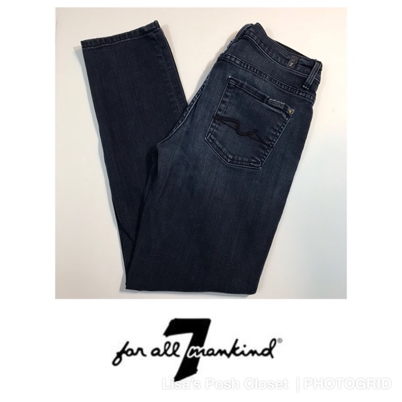 7 For All Mankind Denim - 7 For All Mankind mid-rise Straight leg jeans